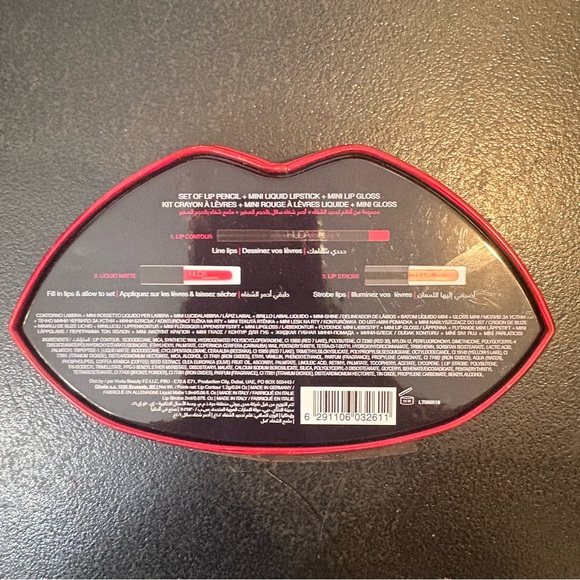 HUDA Beauty Contour & Strobe Lip Set Limited Edition HEARTBREAKER/SHAMELESS - Picture 5 of 5